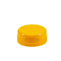 Yellow 38-400 Flip Top Closure With Liner | 12 Pack